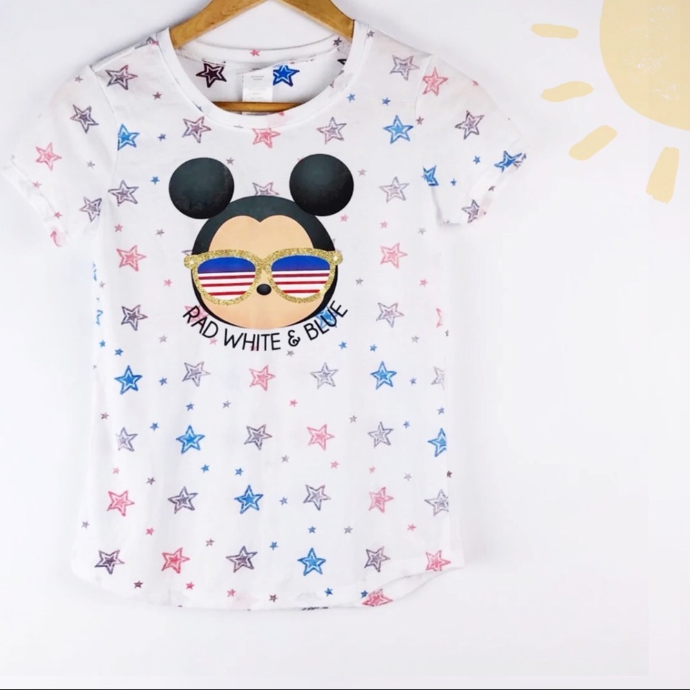 Disney Tsum Tsum Patriotic Tee (10/12 Girls)